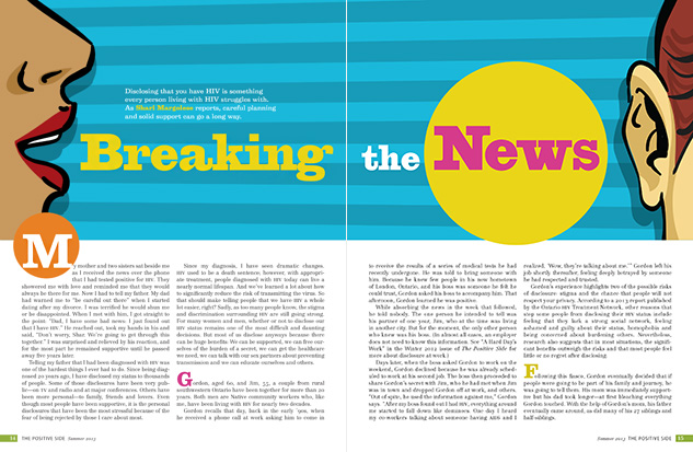 Sample spread from The Positive Side
